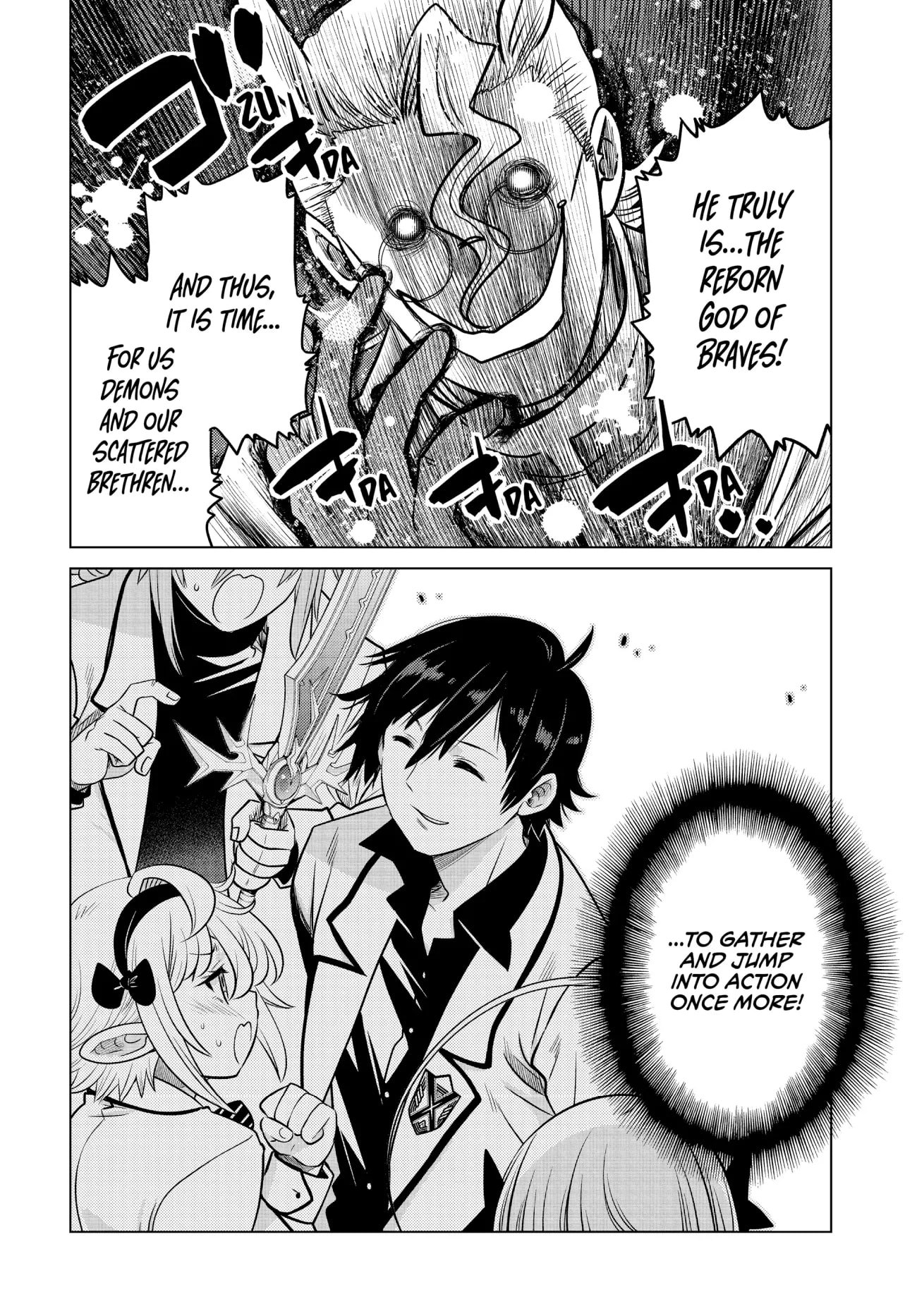 Ochikobore Datta Ani Ga Jitsuha Saikyou: Shijou Saikyou No Yuusha Wa Tensei-shi, Gakuen De Mujikaku Ni Musou Suru Chapter 6 46